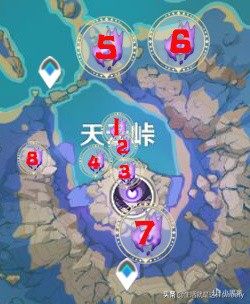 原神2.1雷神瞳分布位置大全