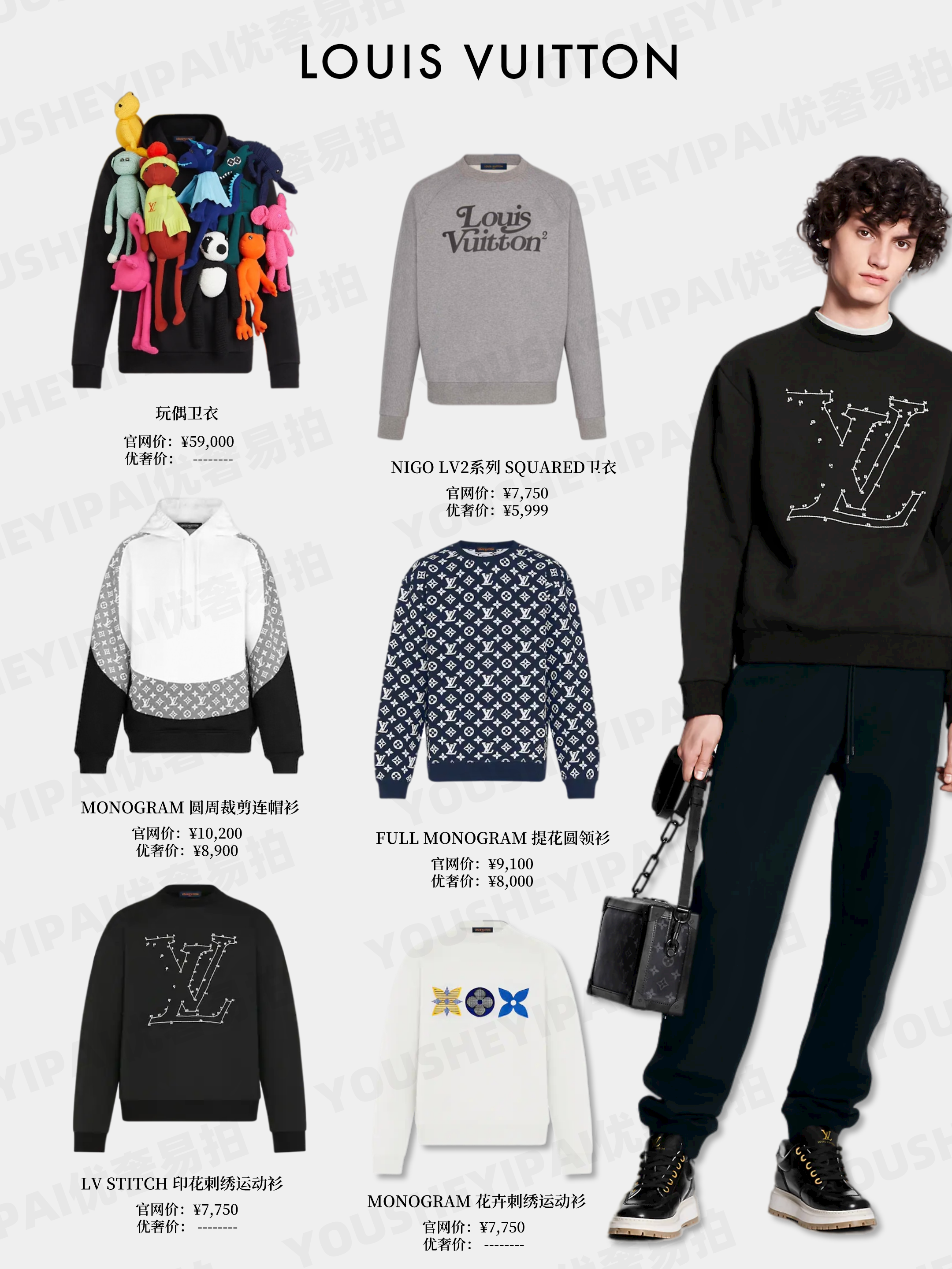 奢侈品鉴定|时尚潮牌&大牌卫衣集合|时髦精必备单品