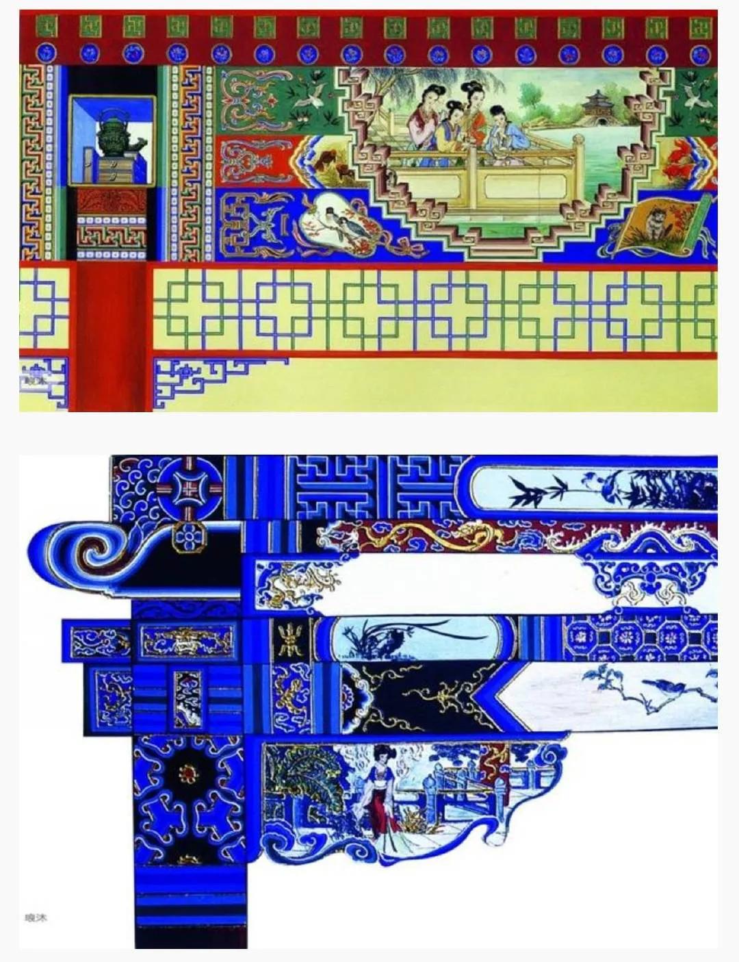 中国古建筑上的彩绘图案，全在这里了，值得收藏