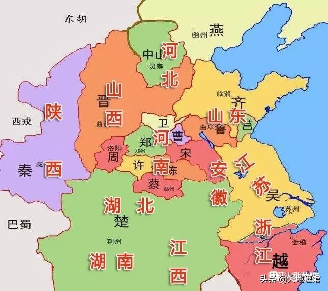 学者们的江湖门派和地图
