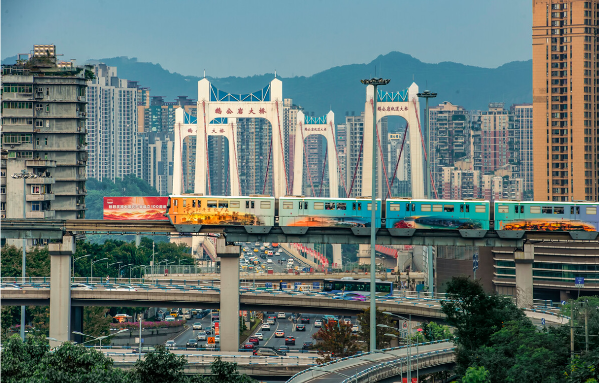 桥都重庆主城的这四座桥个个都是网红,你知道哪座桥人气最旺吗?