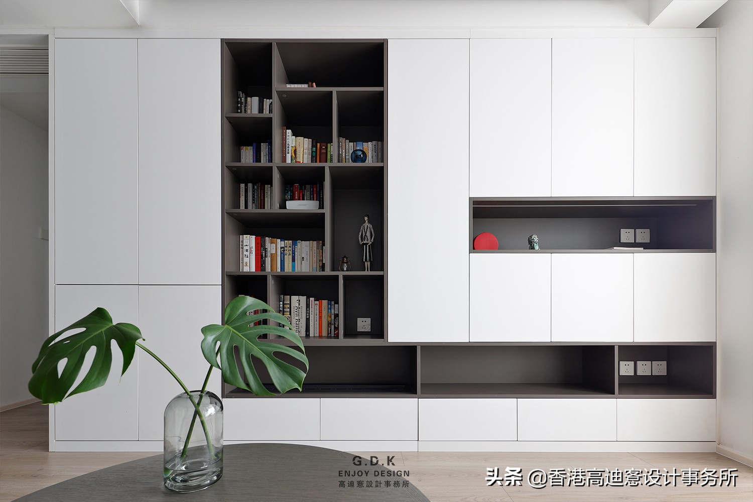 88㎡，可以满足一家三口“10年储物”的精简生活
