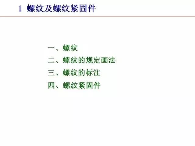 最全PPT：标准件和常用件知识点总结！