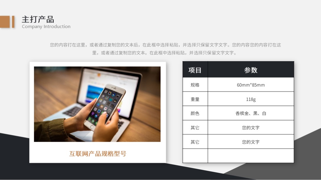 需要吗？第1246期：精美企业公司介绍宣传PPT模板