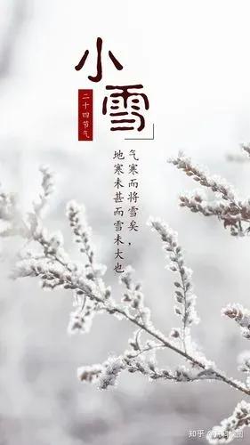 小雪节气祝福语唯美句子独特精选（含图片）