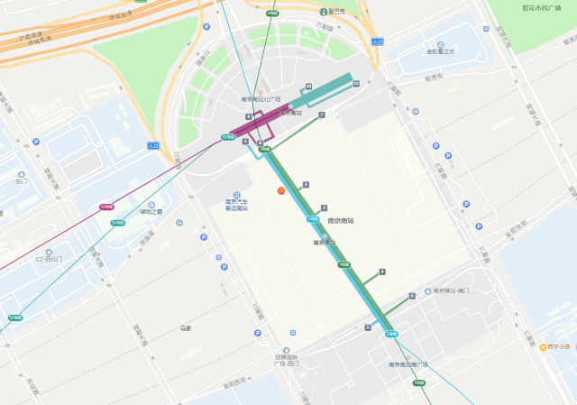南京地铁系统巨无霸的换乘站：5线共存的南京南站，成为重要枢纽