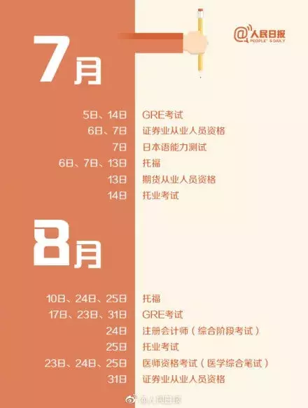 初级会计考生：稳了！！！（附全年考试日历）