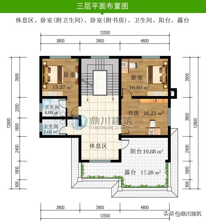 4套复式带旋转楼梯别墅,室内装饰怎么做?何不参考这个效果图