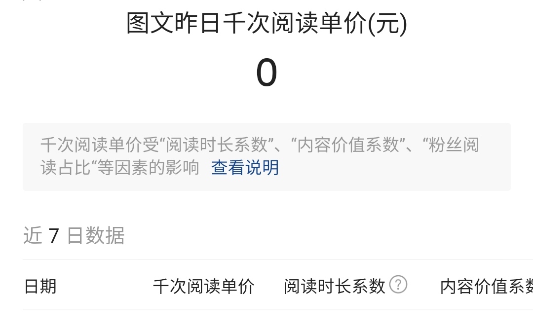 详细介绍一下啊(不知道头条收益怎么计算？阅读单价是多少？这篇文章详细介绍一下)