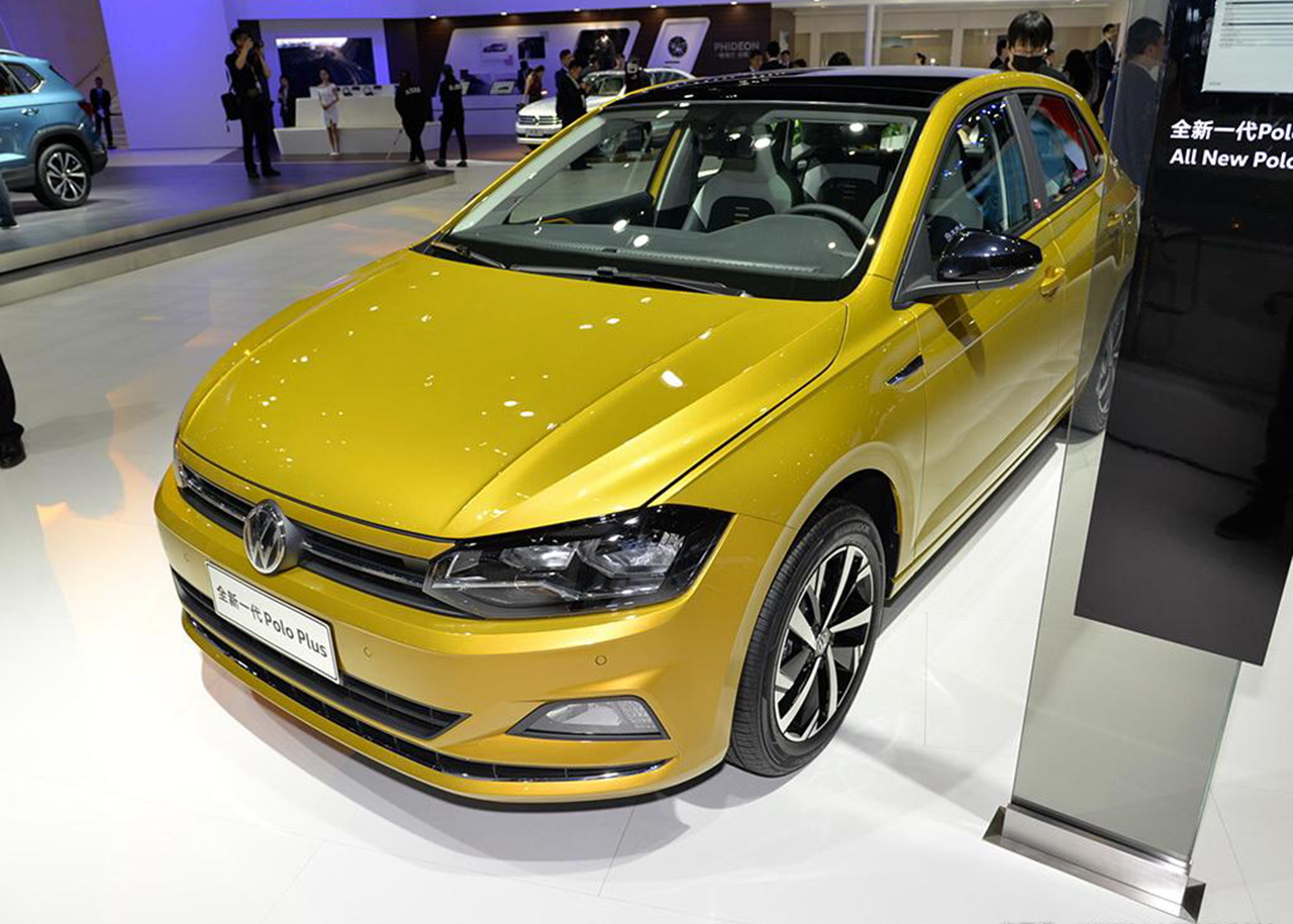 上汽大众全新polo plus登场,新车延续海外版,外观更加犀利前卫