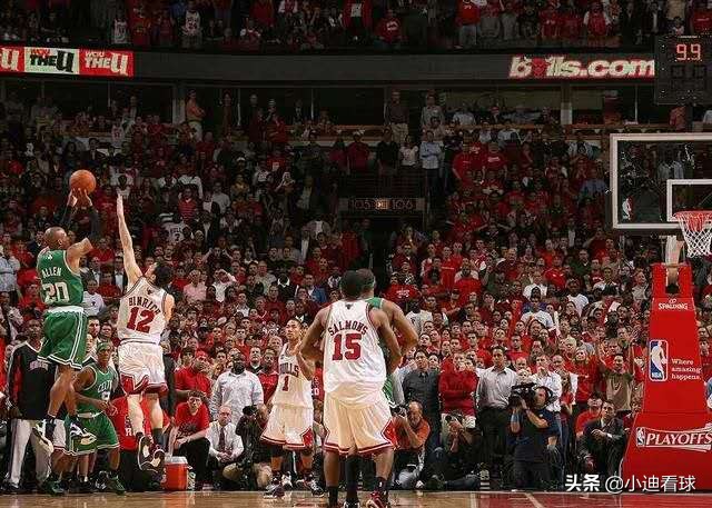公牛凯尔特人三加时（10年前的罗斯，遇上尚在巅峰的绿军三巨头，打满7场，4场7加时）