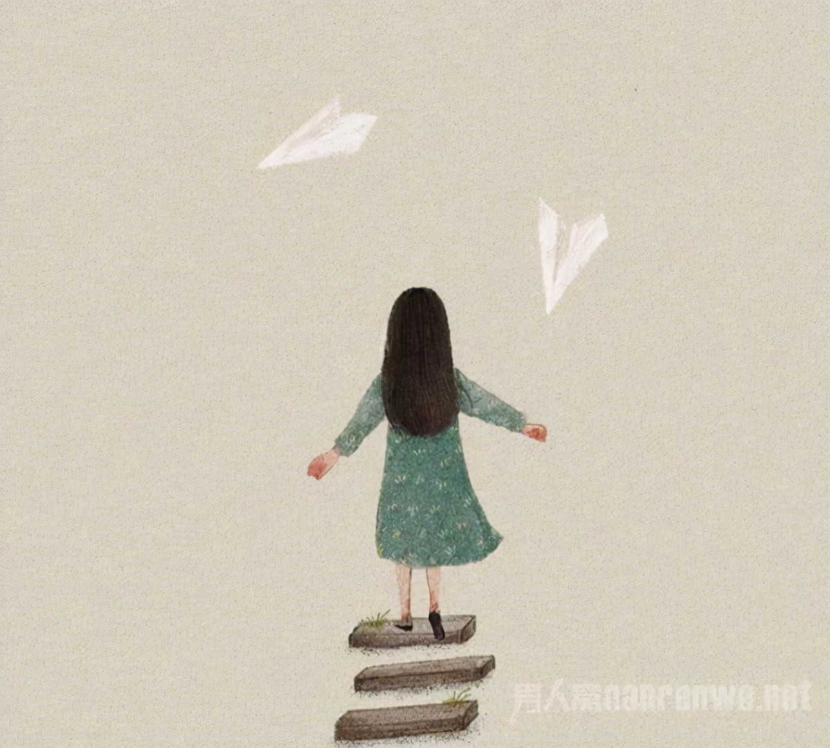 “深夜未眠只为等一句问候，孤独如影随形。”