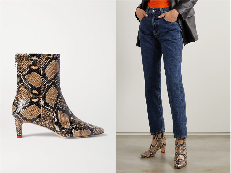 鞋面,鞋身,鞋跟,不同设计重点的裸靴,你爱哪一款?