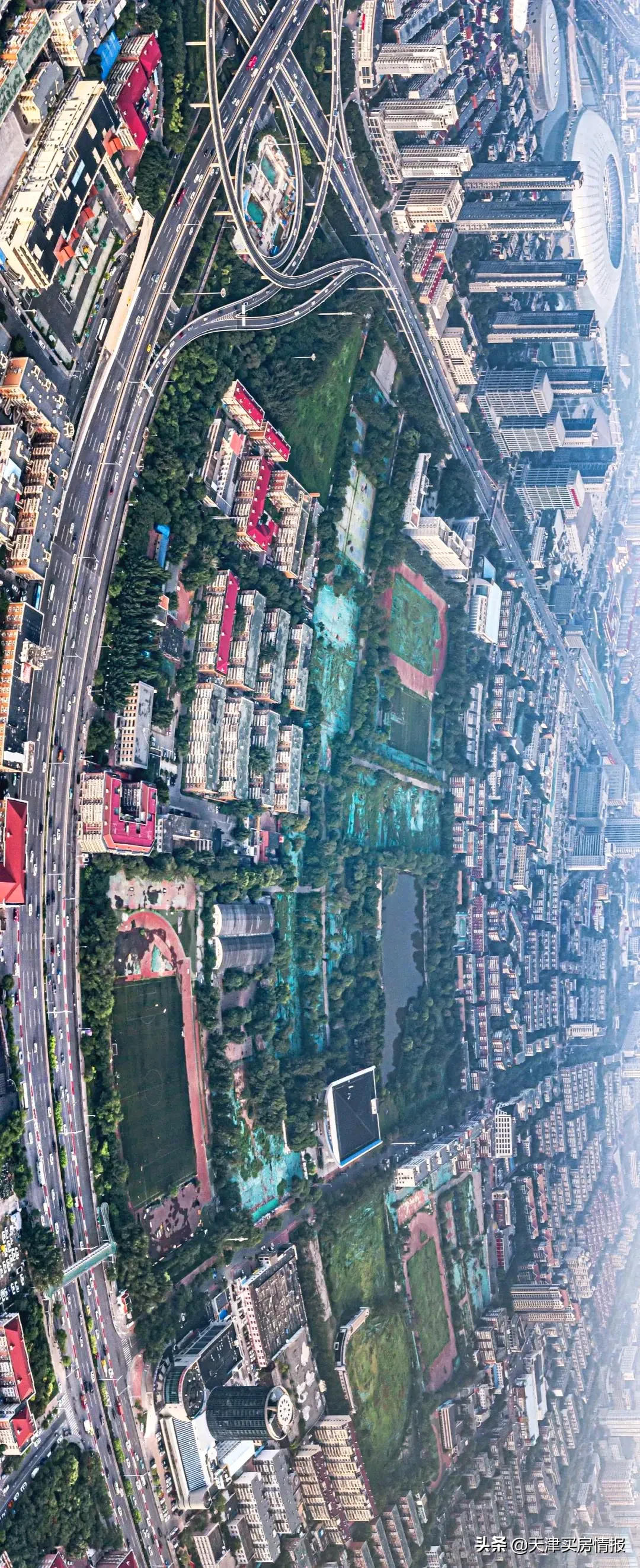 伤感！天津体院老校区地块卖了36.2亿，以后是鲁能的新楼盘