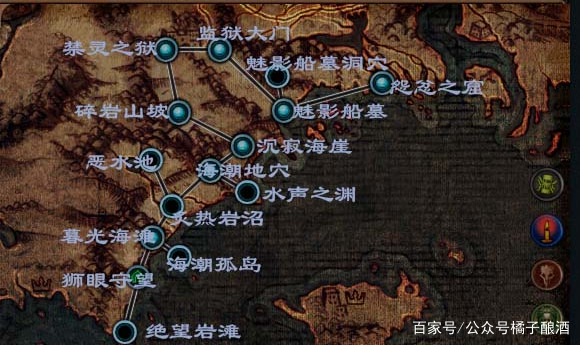 第一章因为流放之路同一地图有多种样式,每次刷新随机一种,并不是固定