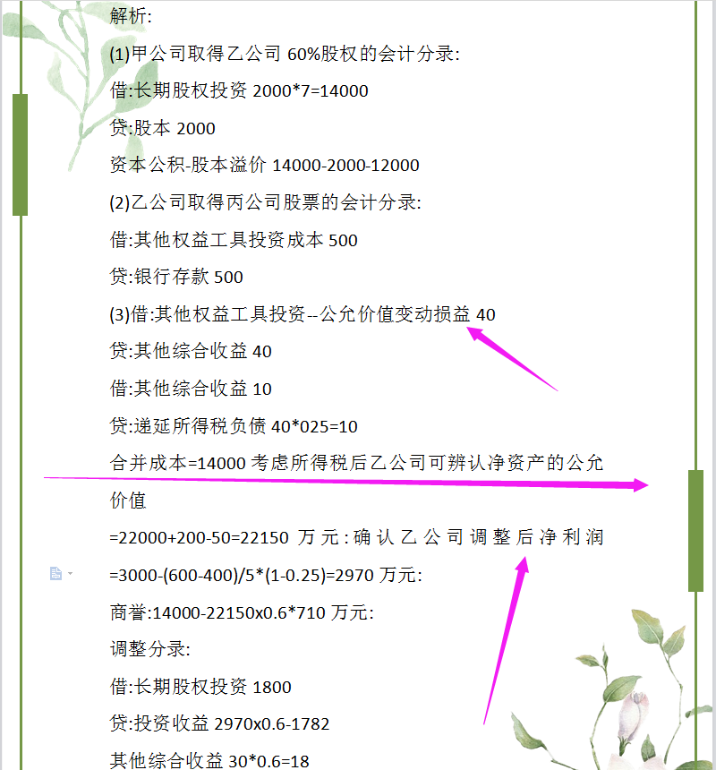 速看！中级会计考试真题回忆版附答案解析，了解题型对答案