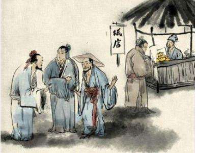 洛阳纸贵因左思《三都赋》轰动一时，世人争抄，纸价飙升，文才可撼市井经济。