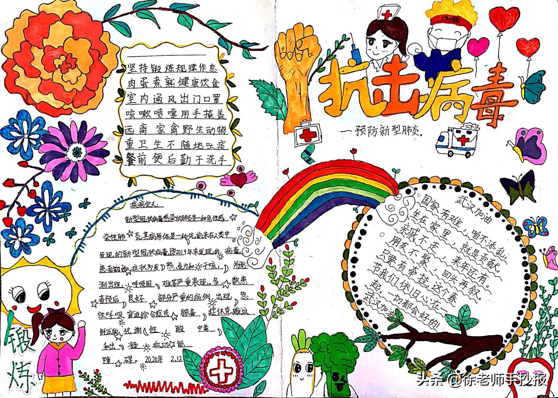 大学生一等奖手抄报,大学生一等奖手抄报心理健康-友友