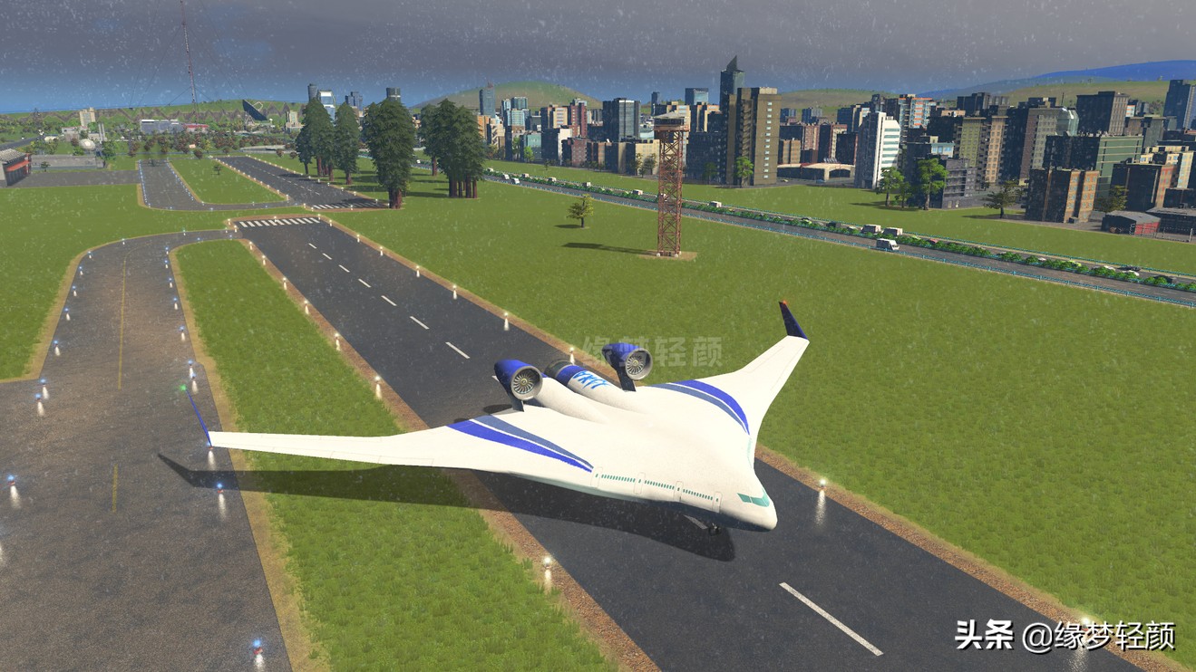 都市天际线教程：怎样修改客机？让刁民坐上战斗机