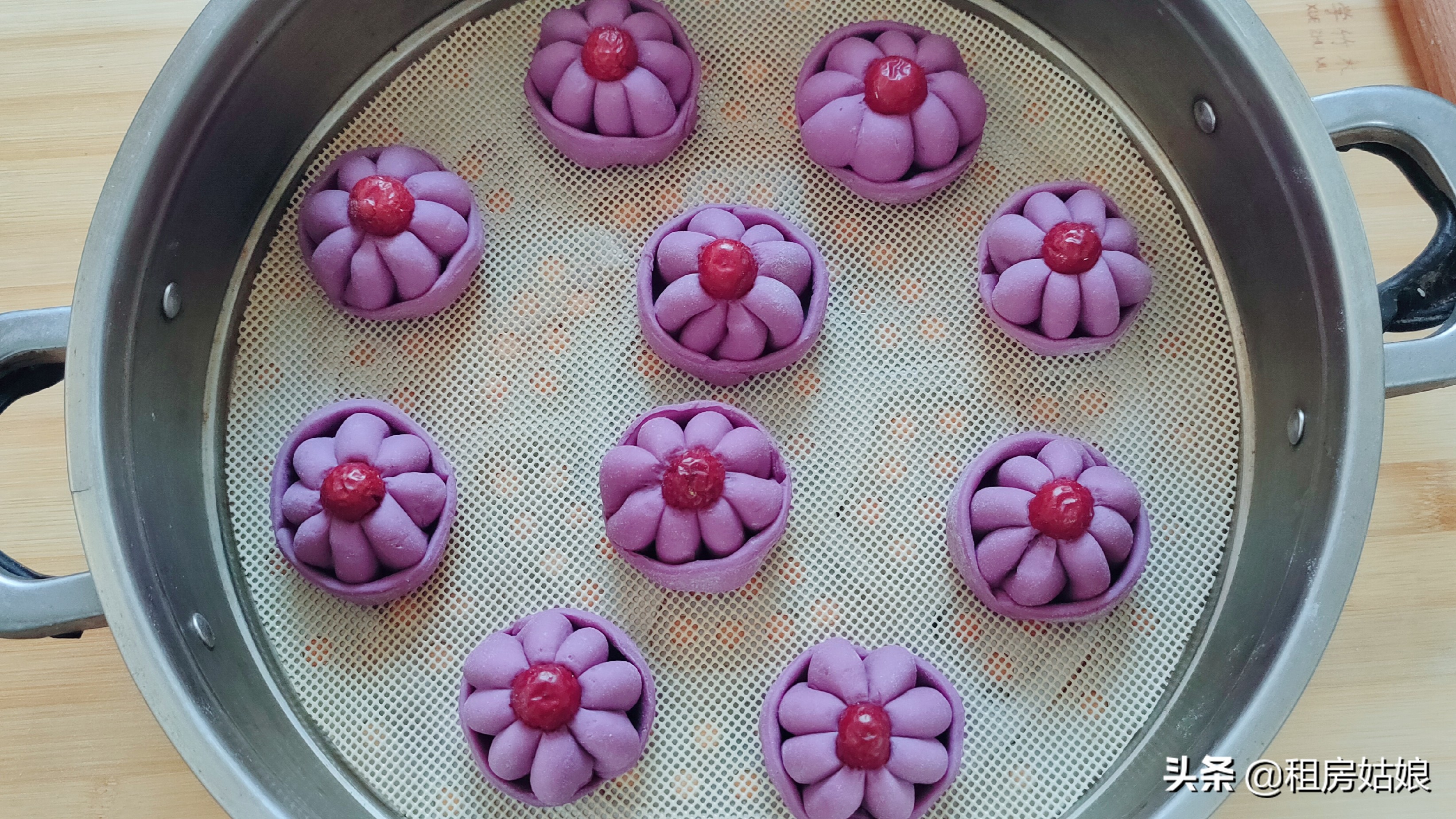 紫薯馒头的做法大全简单易学的3款紫薯花样馒头