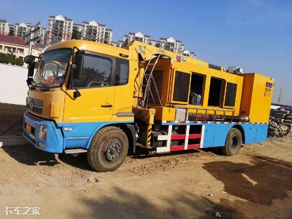 有内涝就有抽水车,东风天锦抢险工程车,排涝这块儿拿捏的死死的