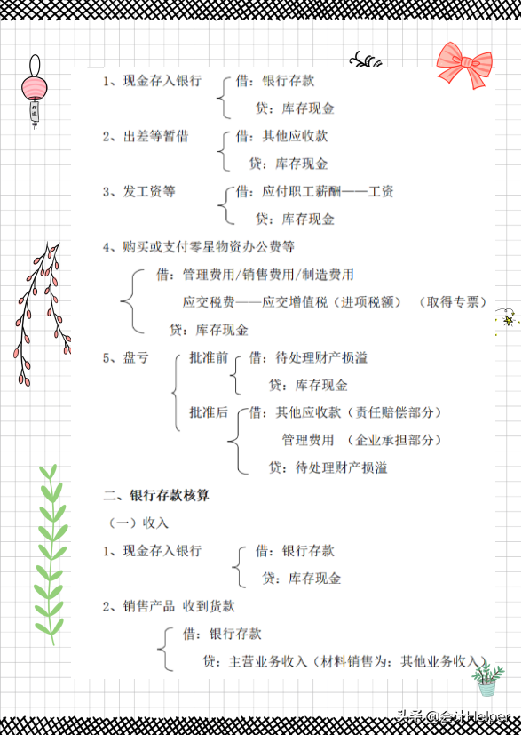 会计分录还不会?给！你要的科目顺口溜+330个分录+各行业会计分录
