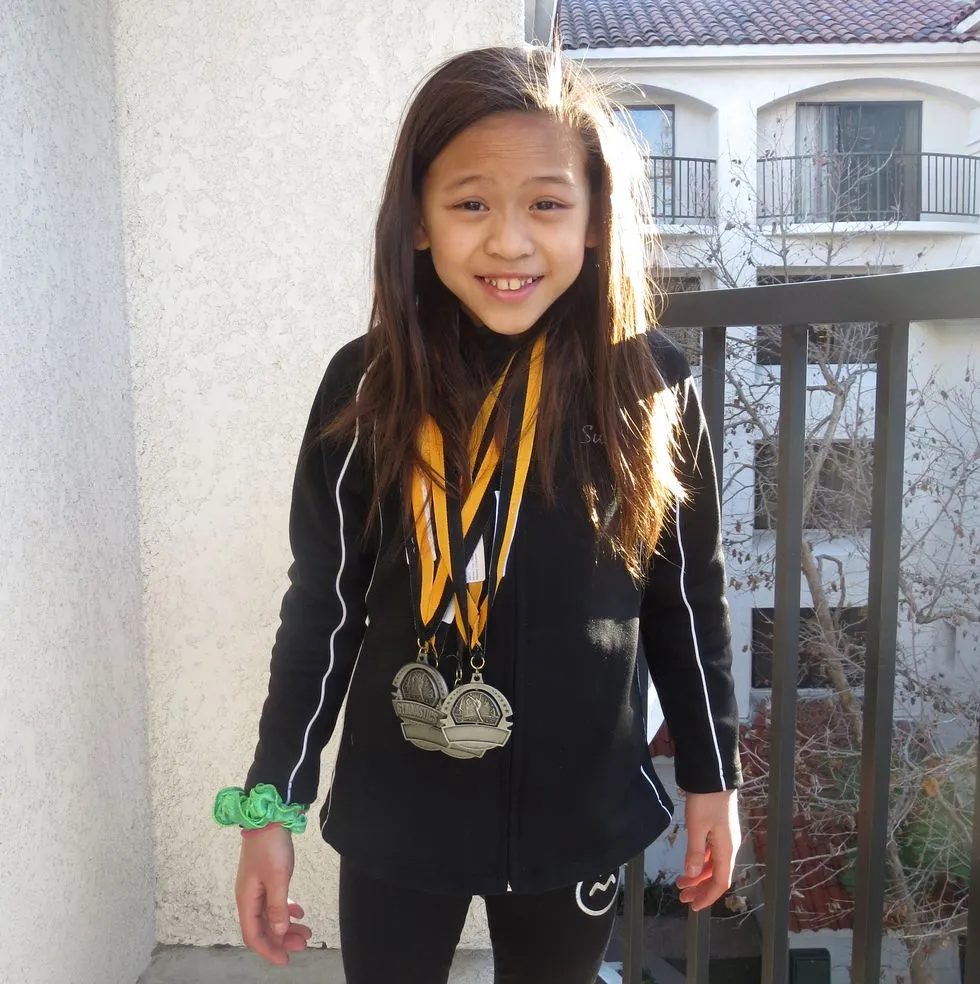 在美国最底层的苗裔，刚刚出了一个奥运冠军，还是一位高中生