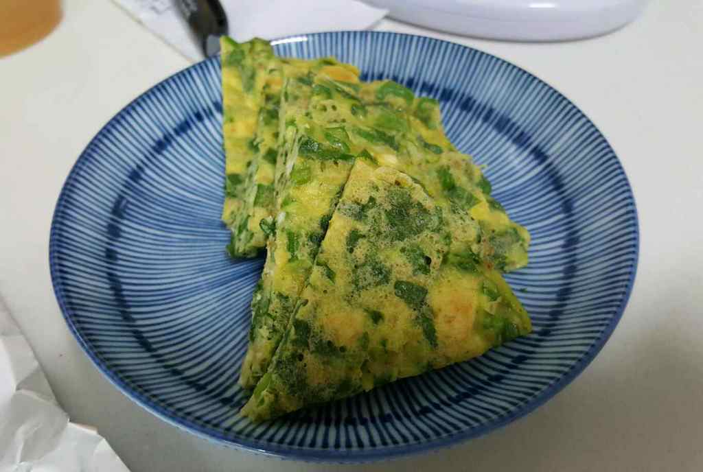 图片[4]-【茼蒿鸡蛋饼】做法步骤图 简单易做又美味过瘾 怎-起舞食谱网