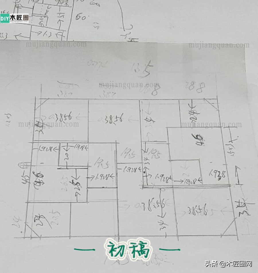 [装修] 陈师傅的博古架做法，是客厅装修必学技巧，做一个接地...