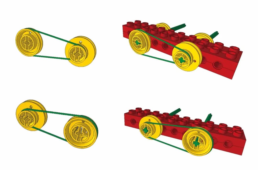 乐高分离轴原理图片