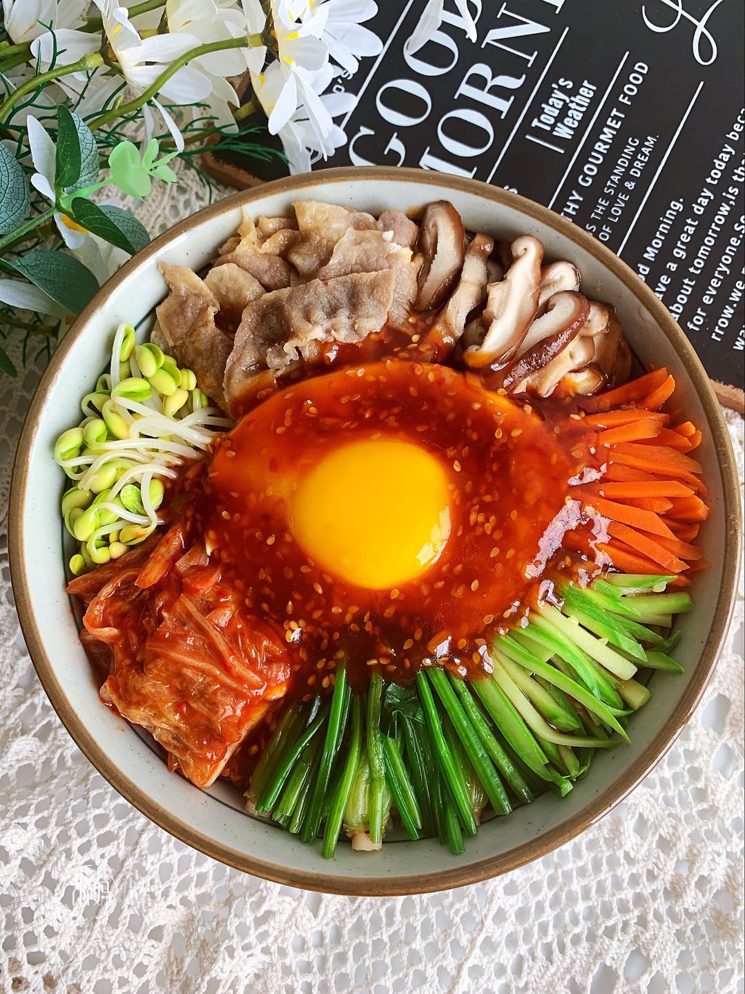 韩国拌饭怎么做(好吃到跺脚的韩式拌饭)