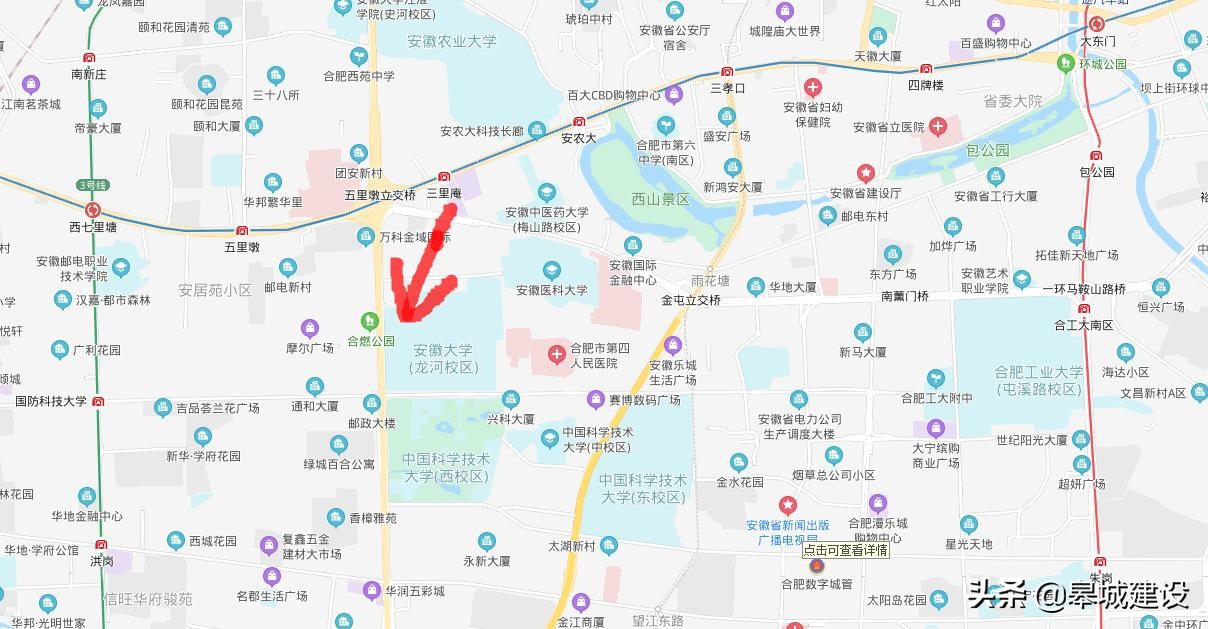 安徽大学龙河校区，规划设计新学生宿舍楼