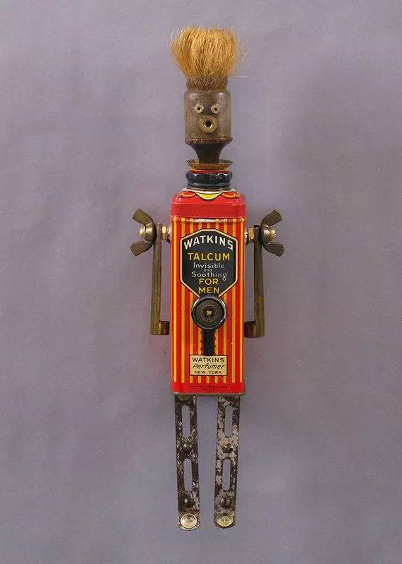 超可爱旧物改造机器人