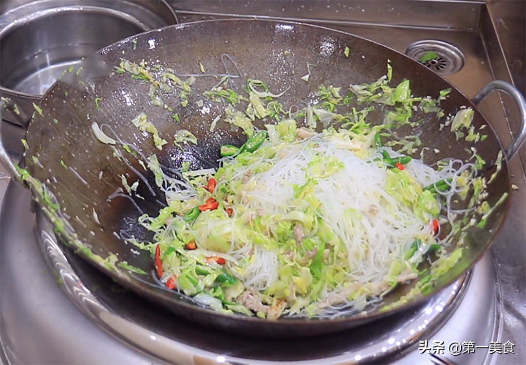 包菜粉絲,包菜粉絲的正宗做法