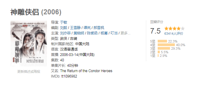 被遗忘的83版《神雕侠侣》,金庸点赞陈玉莲,刘德华戏假情真