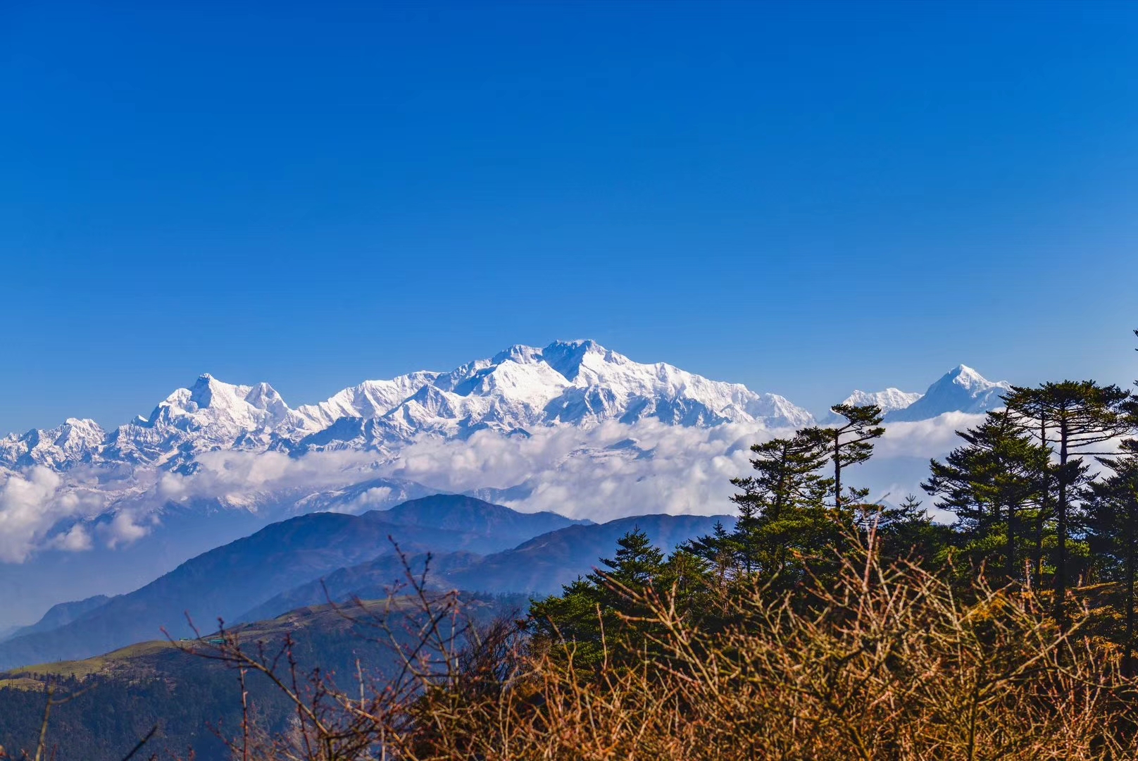 干城章嘉峰(令今天中国人遗憾的世界第三高峰：干城章嘉峰)