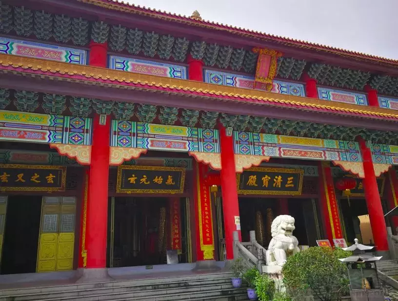 黄龙古观:罗浮山中隐修地,青云初显见天华