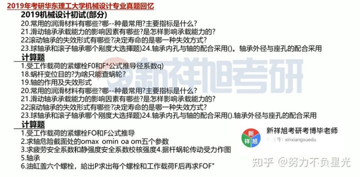 22年考研华东理工大学808机械设计难度分数线参考书真题重难点