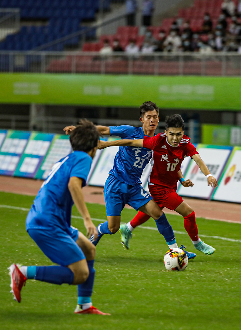 陕西全运会足球比赛(全运会U18男足决赛陕西队拿下金牌！点球8-7胜重庆队)