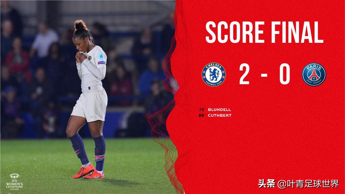 巴黎女足2-0(欧冠0-2落败！巴黎15分钟轰然倒塌，王霜第2个冠军梦几乎破灭)