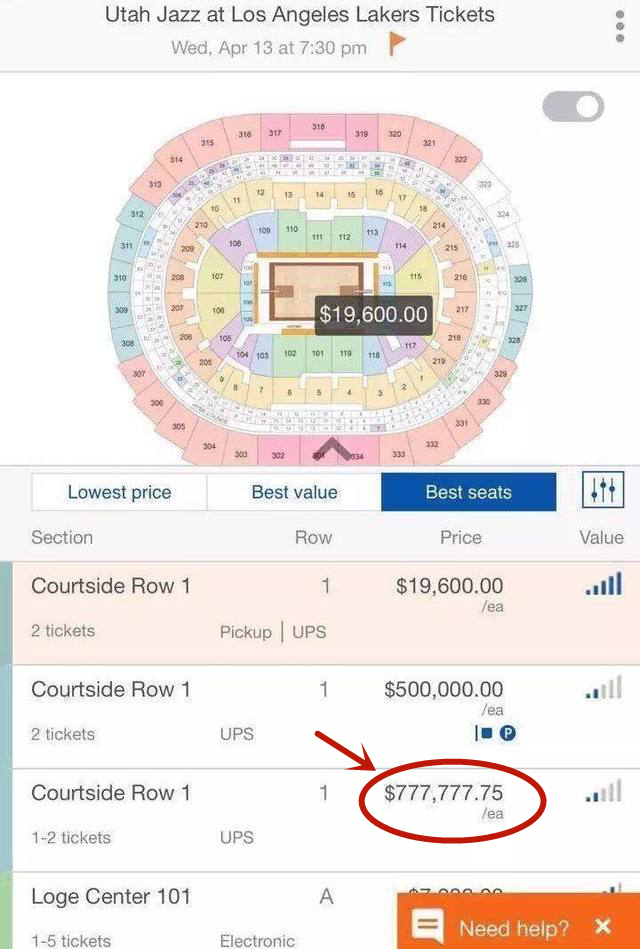 nba门票多少钱一张(NBA门票有多贵？全明星近3万元一票难求，科比退役门票堪比一套房)