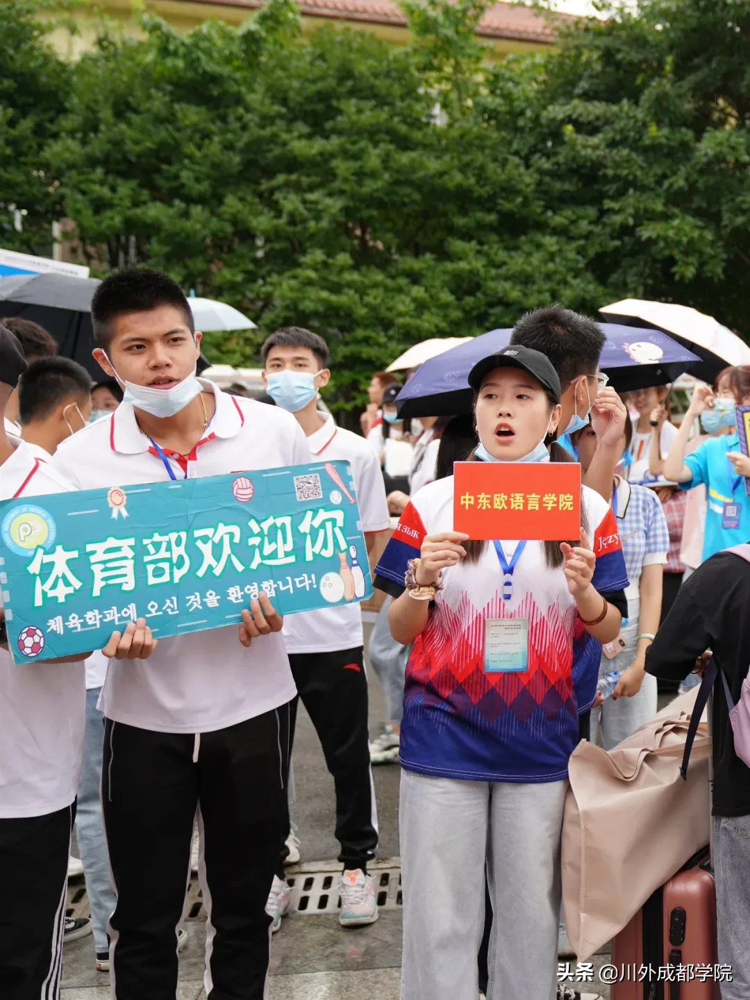 2020级萌新报到！欢迎最年轻的四川外国语大学成都学院人