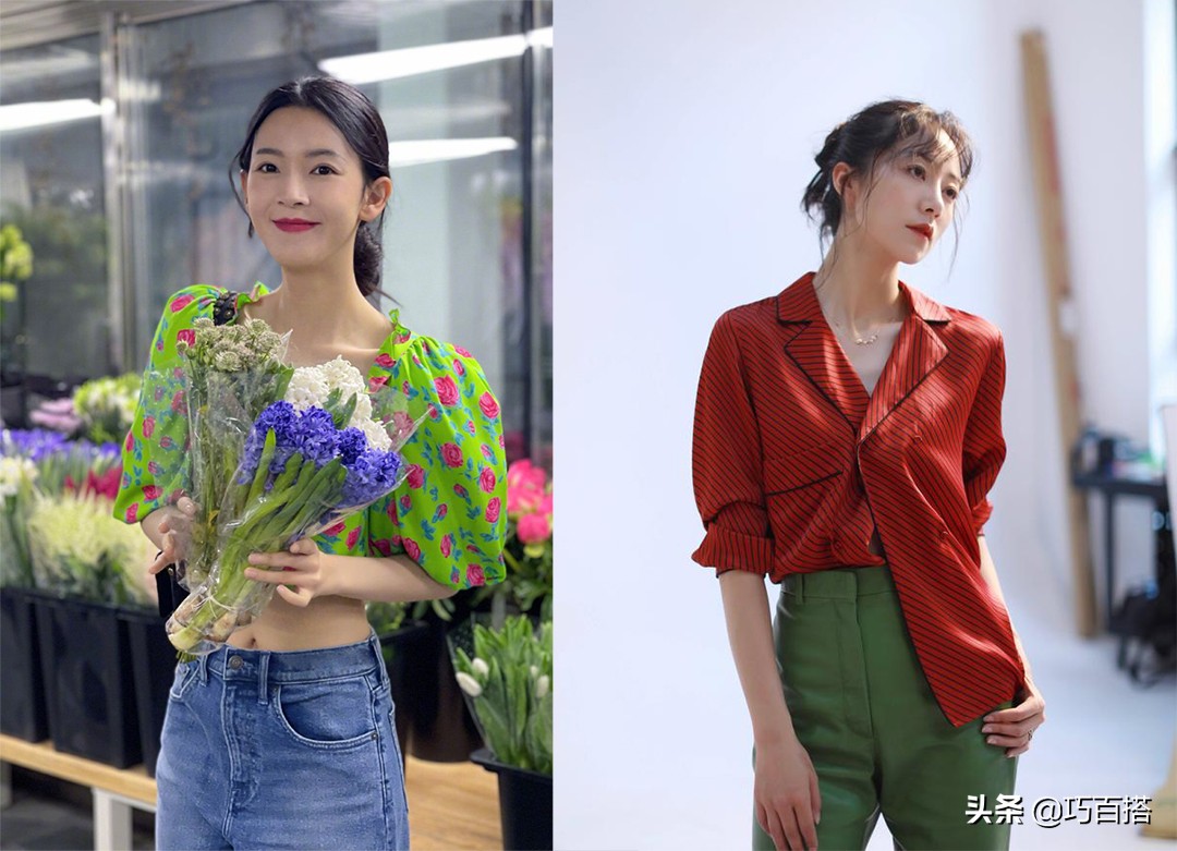 夏季穿绿色太好看了！直接将清凉感拉满，上身不费力就能变时髦