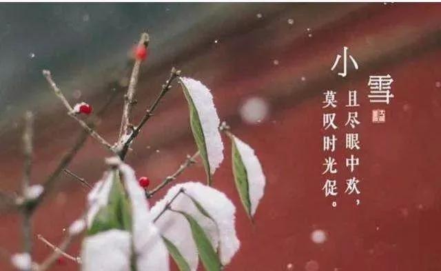 小雪节气祝福语唯美句子独特精选（含图片）