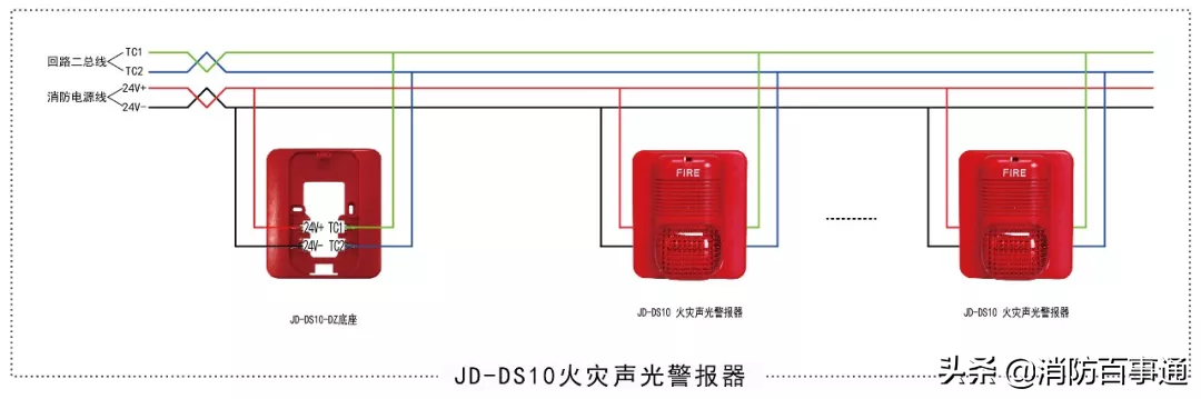 上海金盾5类火灾报警设备接线图