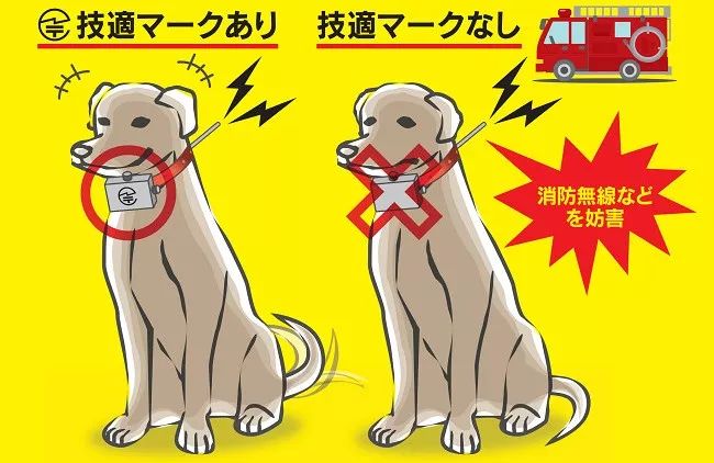 日本某有限公司董事长销售非法犬用GPS发射定位项圈被查