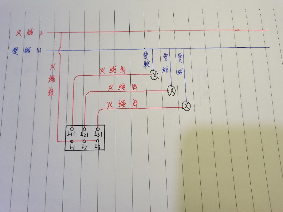 家用开关插座接线图,需要的拿走