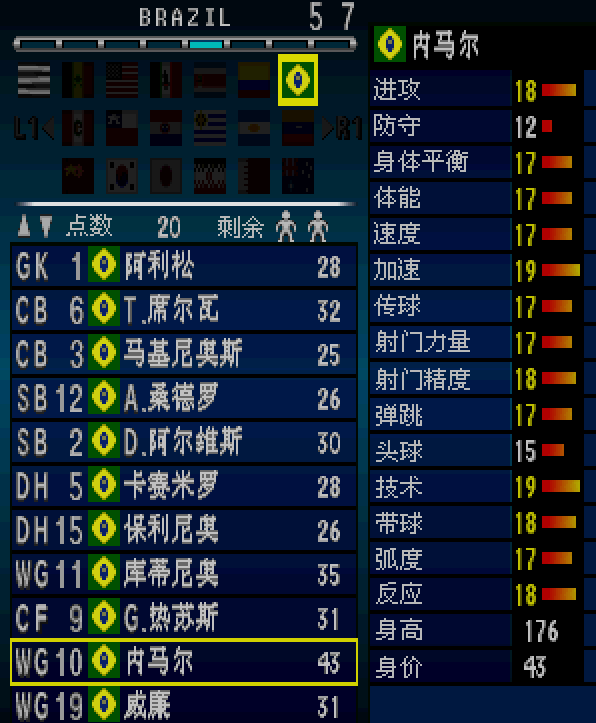 世界杯小罗三叉戟(实况足球2002能把你按在球场上疯狂摩擦的三叉戟组合，惨吗？)