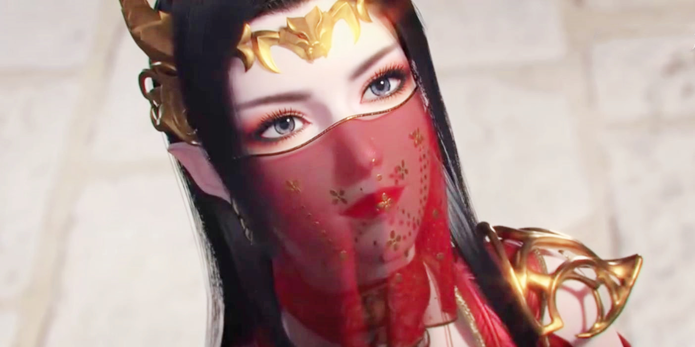 甜蜜小剧场开演，萧炎为女王拎包买鞋，“炎鳞”要抢回官配CP了