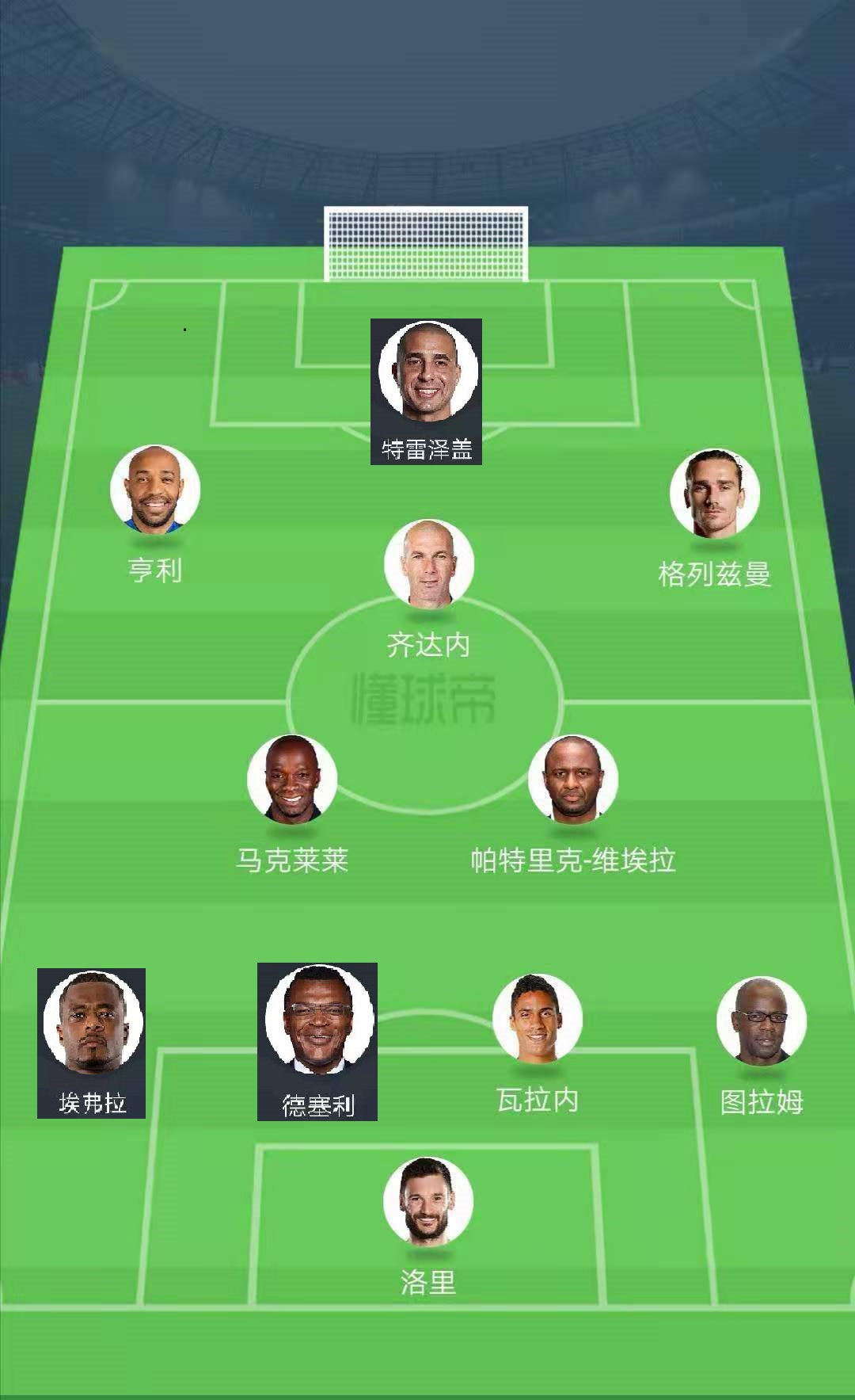 1996年欧洲杯法国队名单(壮志未酬!